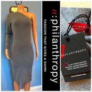 N:Philanthropy $188 size S Knitted One shoulder